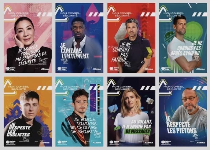 Compilation des 16 affiches "Mon Conseil Sécurité