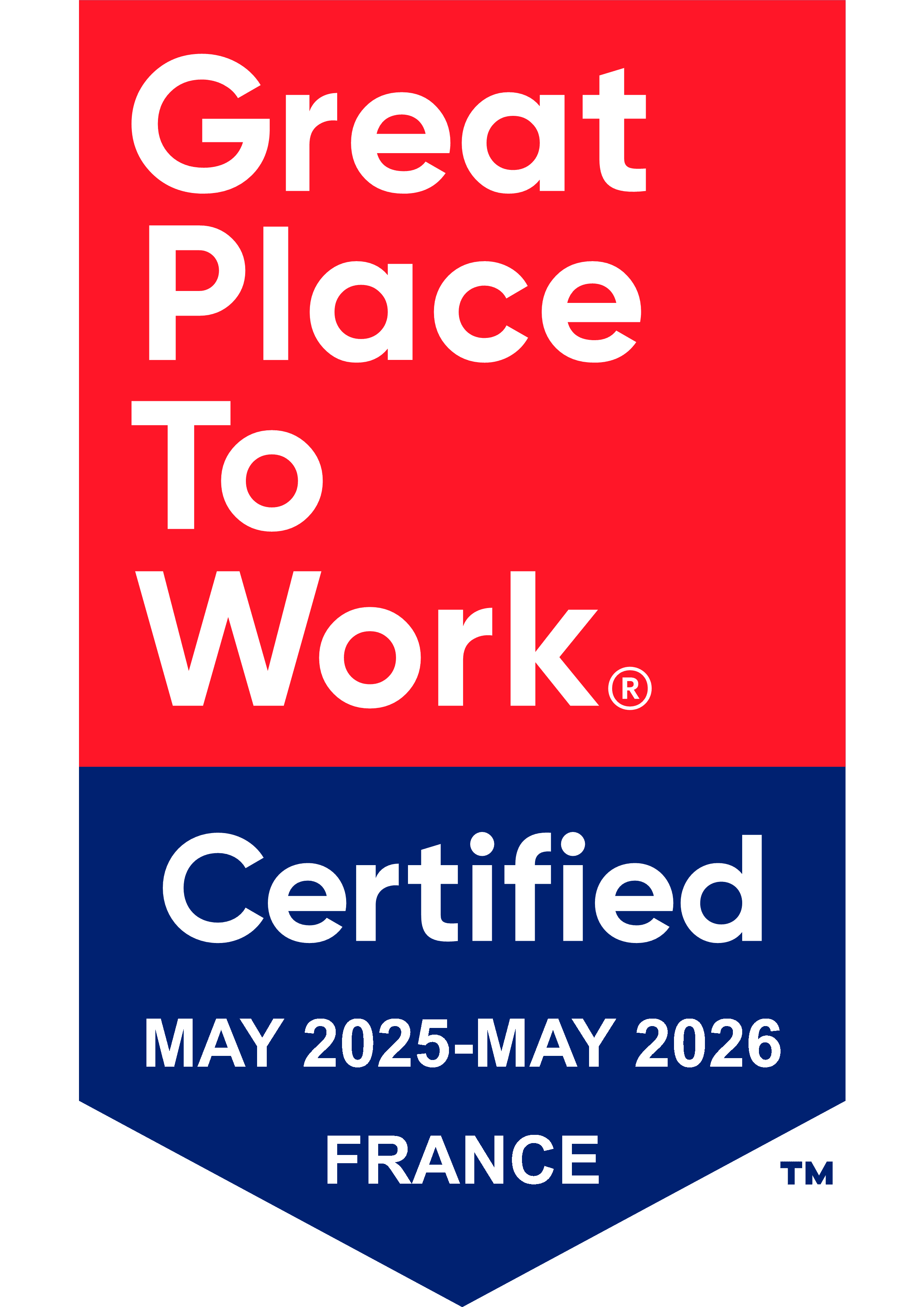 Il badge di certificazione Great Place to Work