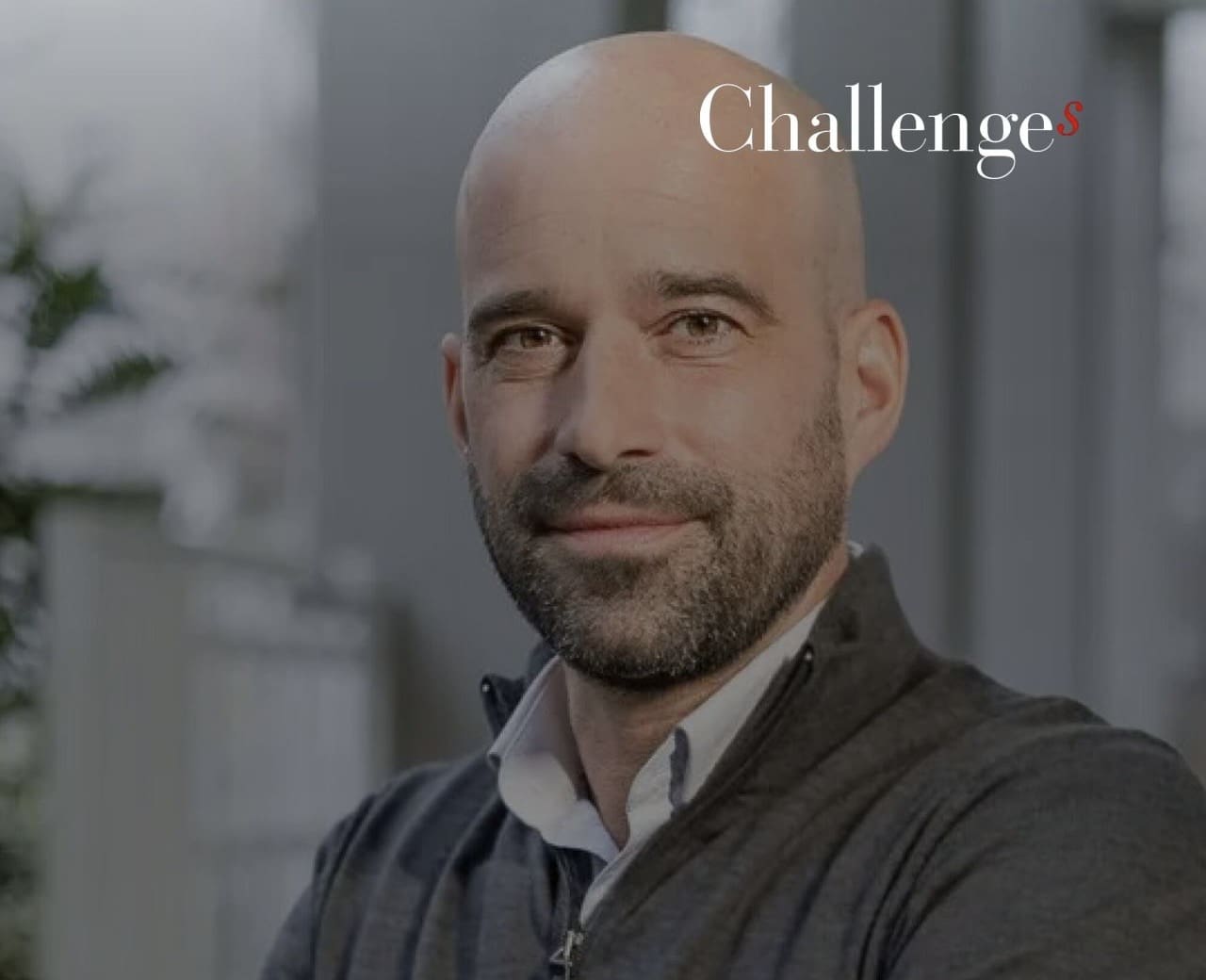 Portrait von Eric Cesbron, Präsident von Elan City für die Medien Challenges