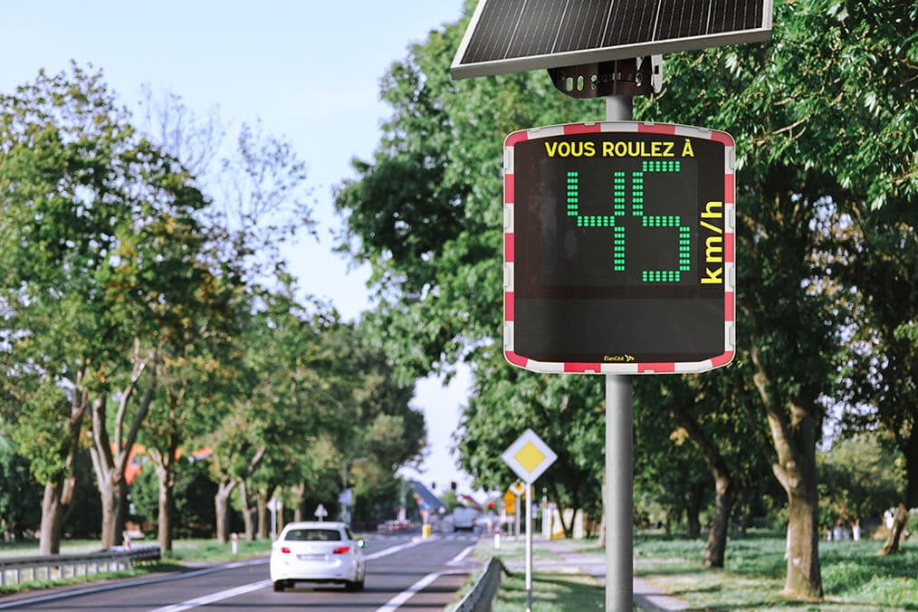 Radar Evolis utilisé par la Police